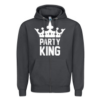 Smoke party king Zipper Hoodie - artisFamous