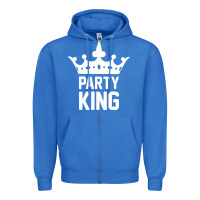 True Royal party king Zipper Hoodie - artisFamous
