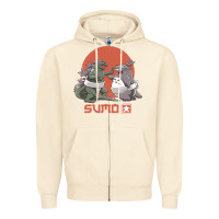 Sandshell sumo pop Zipper Hoodie - artisFamous