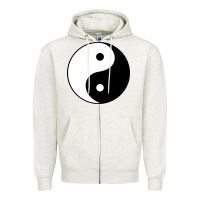 Yin And Yang Zipper Hoodie | Teevron
