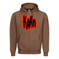 Chestnut vintage kor'n Zipper Hoodie - artisFamous