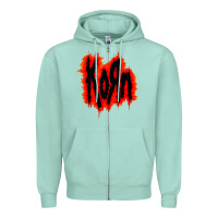 Seafoam vintage kor'n Zipper Hoodie - artisFamous