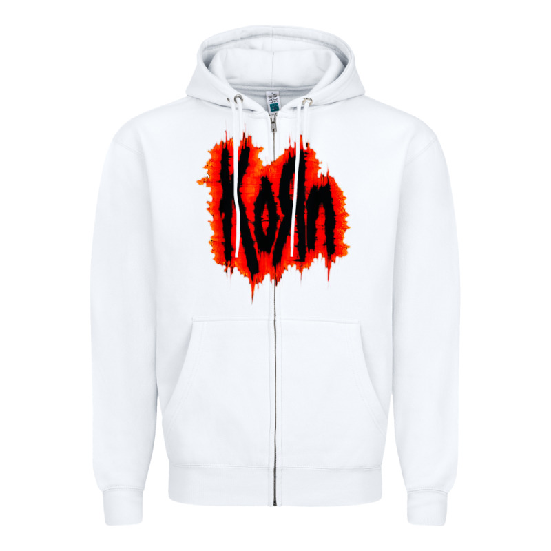Vintage Kor'n Zipper Hoodie by artisFamous | Teevron
