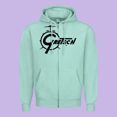 Gretsch Zipper Hoodie Designed By Artisfamous