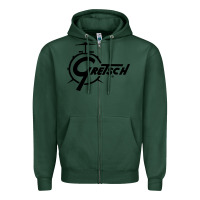 Sports Green gretsch Zipper Hoodie - artisFamous