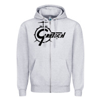 Heather Grey gretsch Zipper Hoodie - artisFamous