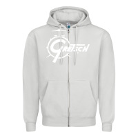 Dove Grey gretsch Zipper Hoodie - artisFamous