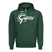 Sports Green gretsch Zipper Hoodie - artisFamous