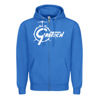 True Royal gretsch Zipper Hoodie - artisFamous