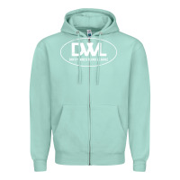 Seafoam heels wrestling dwl Zipper Hoodie - artisFamous