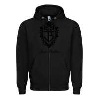 Black jona's brothers Zipper Hoodie - artisFamous