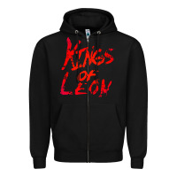 Black kings of leon Zipper Hoodie - artisFamous