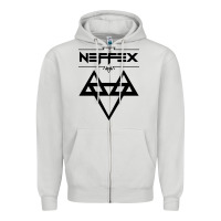 Dove Grey neffex Zipper Hoodie - artisFamous