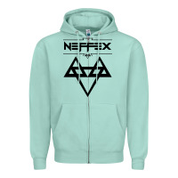 Seafoam neffex Zipper Hoodie - artisFamous