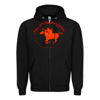 Black neil young Zipper Hoodie - artisFamous