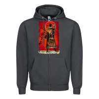 Smoke vintage candyman be my victim halloween Zipper Hoodie - artisFamous