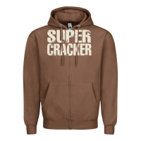 Chestnut super cracker Zipper Hoodie - artisFamous