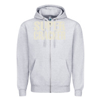 Heather Grey super cracker Zipper Hoodie - artisFamous
