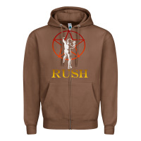 Chestnut rush vintage starman unisex Zipper Hoodie - artisFamous