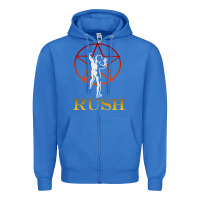 True Royal rush vintage starman unisex Zipper Hoodie - artisFamous