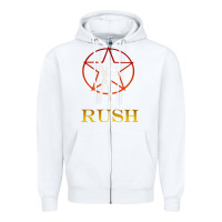 White rush vintage starman unisex Zipper Hoodie - artisFamous