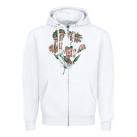 White Dave Matthews ( DMB ) Zipper Hoodie - artisFamous
