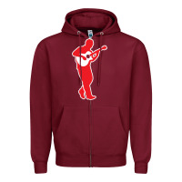 Burgundy Dave Matthews ( DMB ) Zipper Hoodie - artisFamous