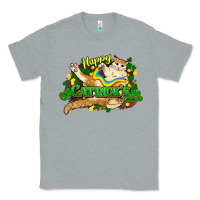 Heather Grey St. Patrick's Day cat Classic Tee - HowdyJamesFarm
