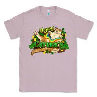 Lilac St. Patrick's Day cat Classic Tee - HowdyJamesFarm