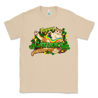 Mushroom St. Patrick's Day cat Classic Tee - HowdyJamesFarm
