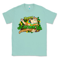 Seafoam St. Patrick's Day cat Classic Tee - HowdyJamesFarm