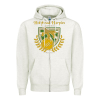 Oatmeal Heather holyhead harpies Zipper Hoodie - artisFamous