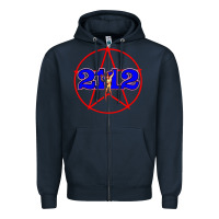 Navy The boy of Star man ( RUSH ) Zipper Hoodie - artisFamous