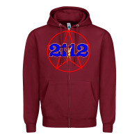 Burgundy The boy of Star man ( RUSH ) Zipper Hoodie - artisFamous