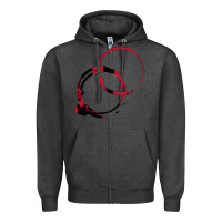 Charcoal Heather Dave Matthews ( DMB ) Zipper Hoodie - artisFamous