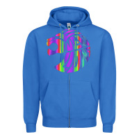 True Royal reflective 7 lions Zipper Hoodie - artisFamous