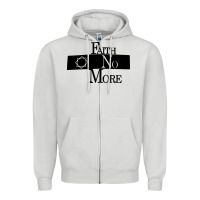 Dove Grey faith no more Zipper Hoodie - artisFamous