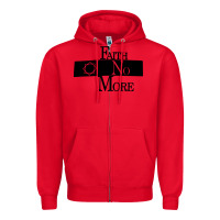 Red faith no more Zipper Hoodie - artisFamous