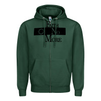 Sports Green faith no more Zipper Hoodie - artisFamous