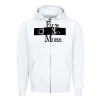 White faith no more Zipper Hoodie - artisFamous