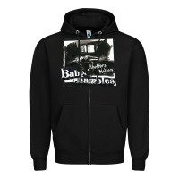 Black babyshambles Zipper Hoodie - artisFamous