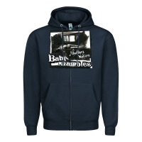 Navy babyshambles Zipper Hoodie - artisFamous