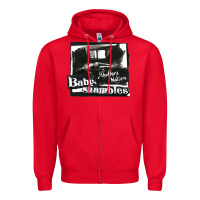 Red babyshambles Zipper Hoodie - artisFamous