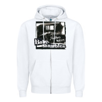 White babyshambles Zipper Hoodie - artisFamous