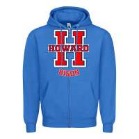 True Royal howard 1867 university Zipper Hoodie - artisFamous