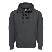 Smoke i cant believe im not butter Zipper Hoodie - artisFamous