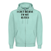 Seafoam i cant believe im not butter Zipper Hoodie - artisFamous