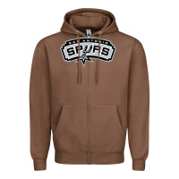 Chestnut san antonio sport Zipper Hoodie - artisFamous