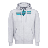 Heather Grey tron inspired merch Zipper Hoodie - artisFamous