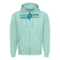 Seafoam tron inspired merch Zipper Hoodie - artisFamous